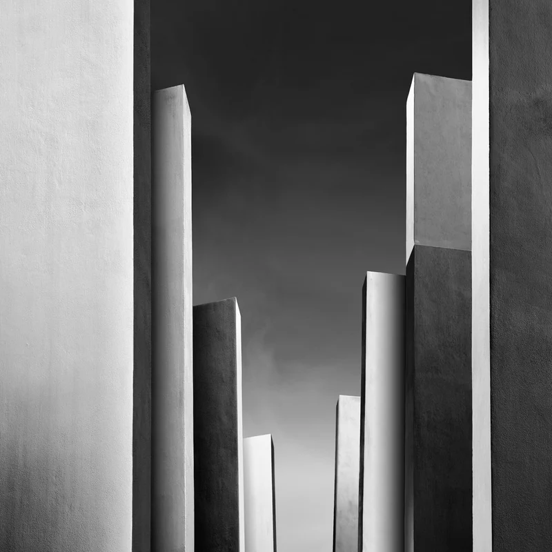 Abstract City Columns
