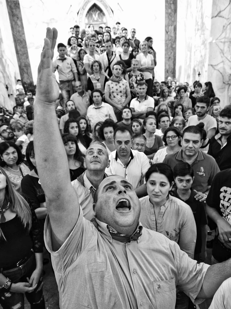 Passionate Man Shouting