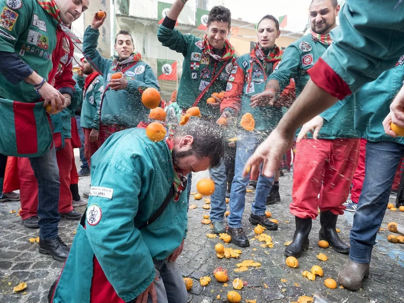 Orange Throwing Festival