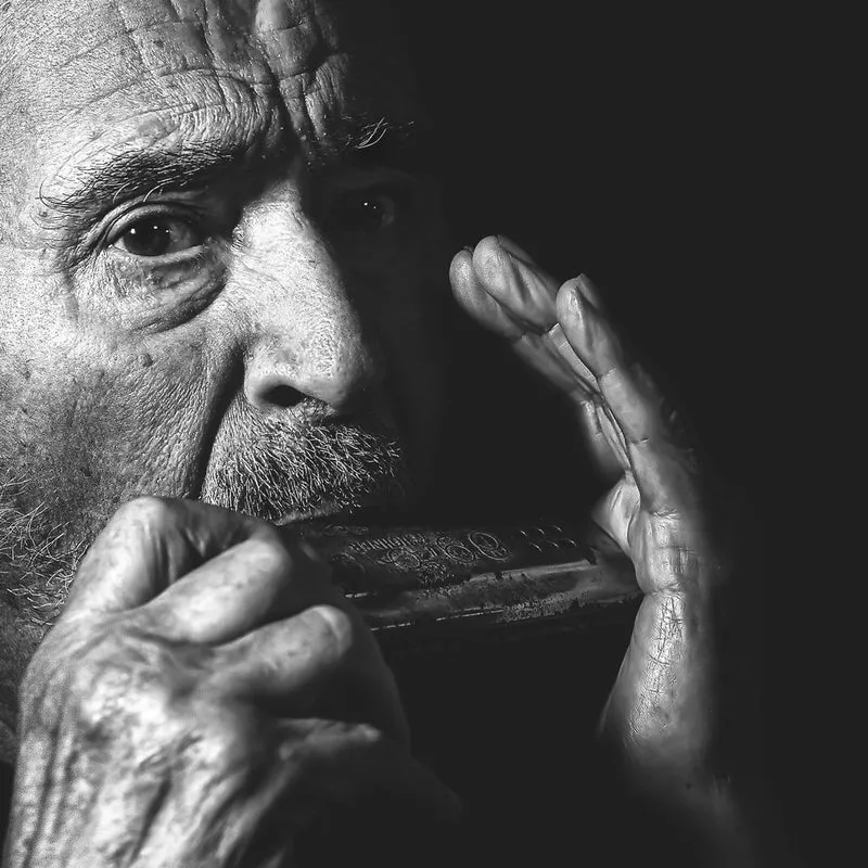 Intense Harmonica Blues