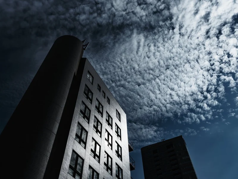 Dramatic City Sky