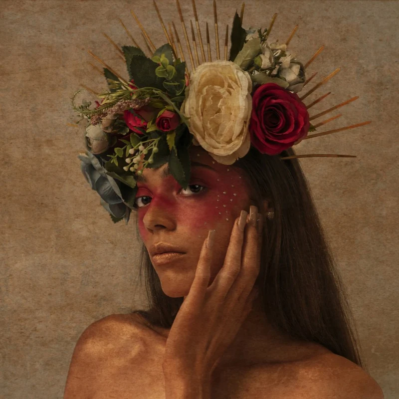 Painted Flower Goddess