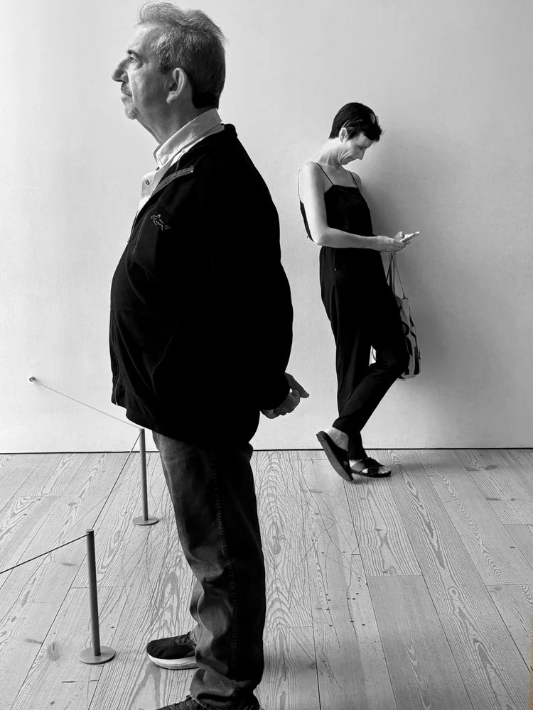Contemplation In The Gallery