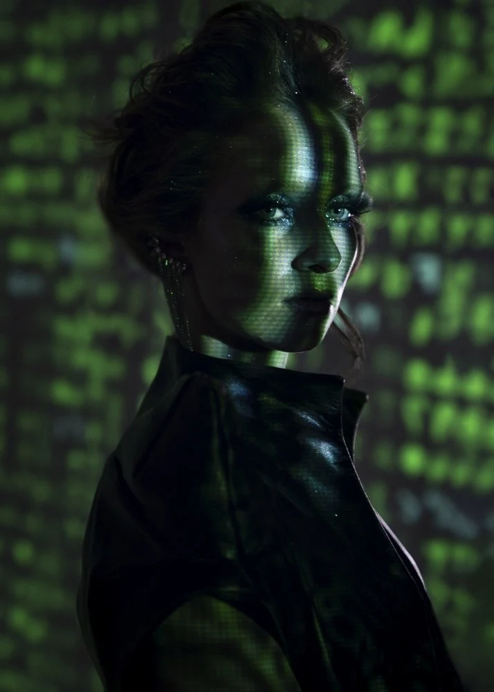 Cyber Woman Code Glow