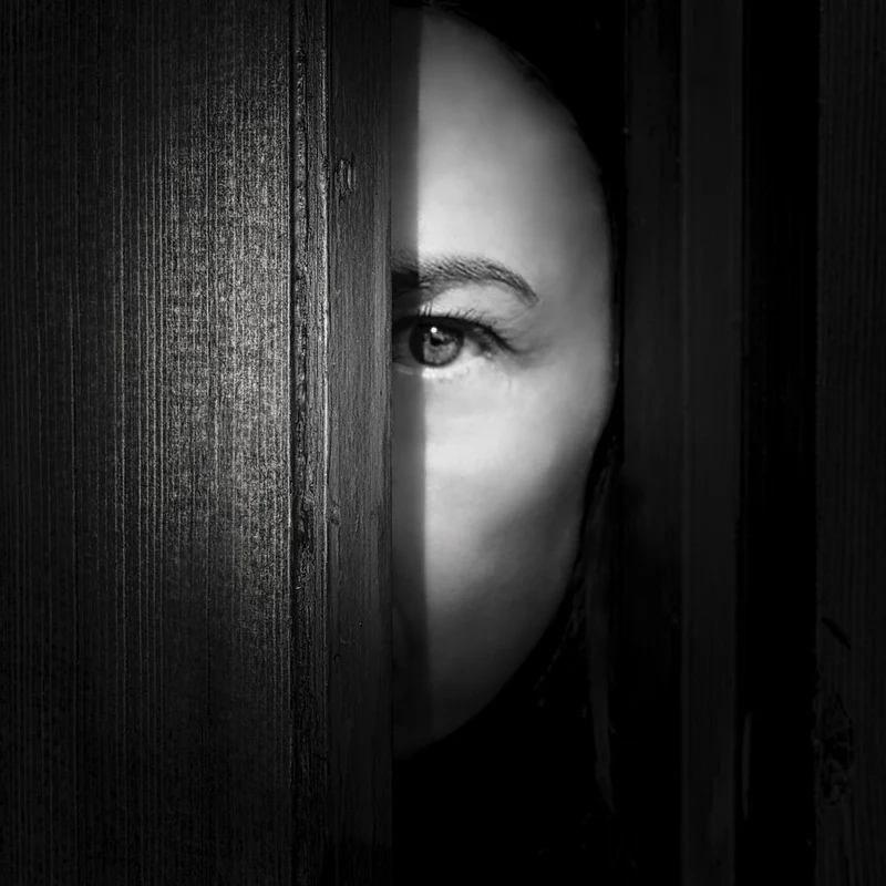 Mysterious Peeking Eye