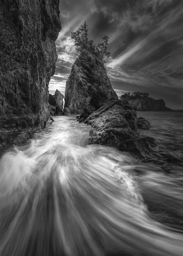 Dramatic Coastal Motion