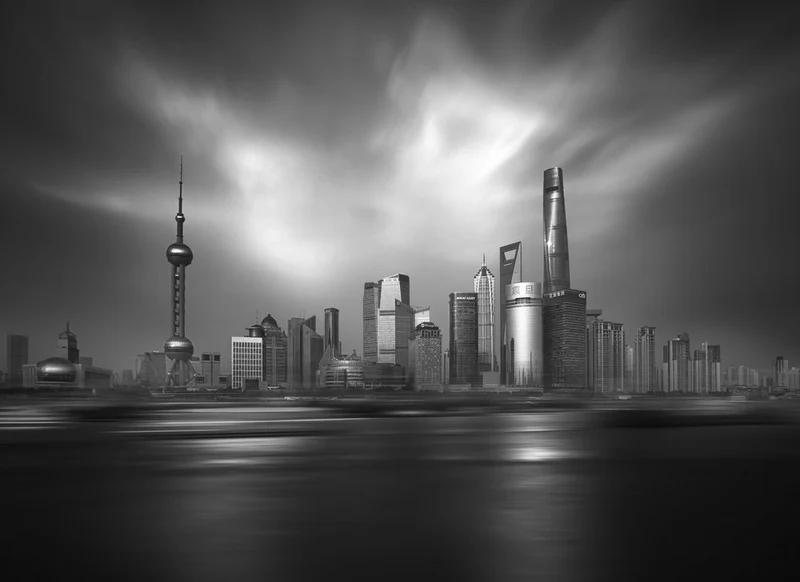 Shanghai Skyline Serenity