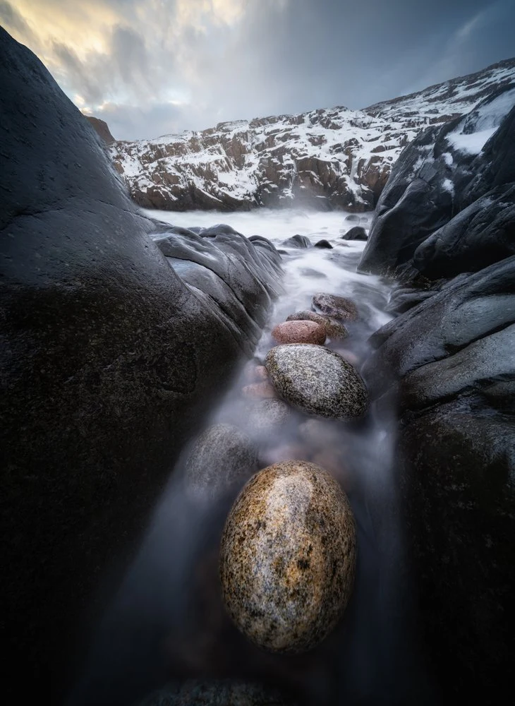 Flowing Coastal Stream