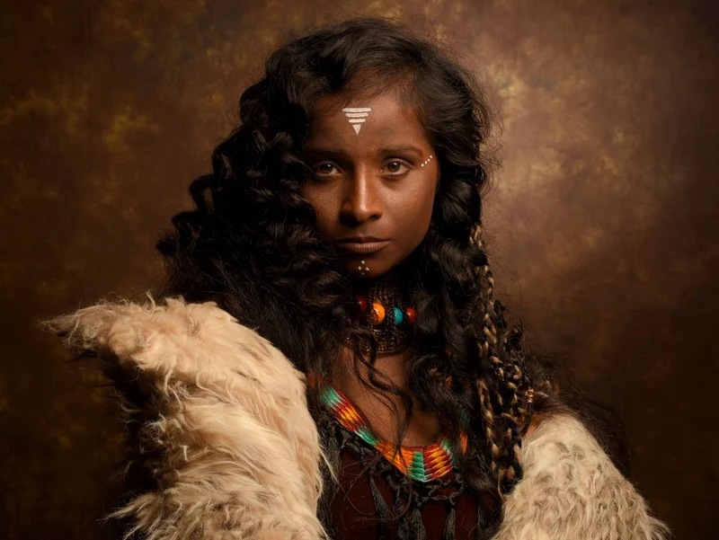Intense Tribal Portrait