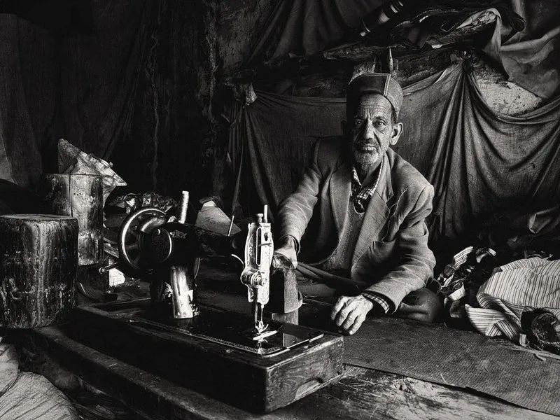 Vintage Tailor Portrait
