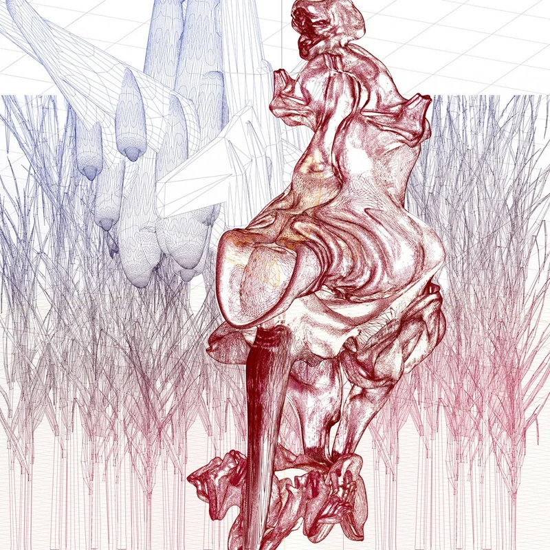 Intricate Digital Sculpture