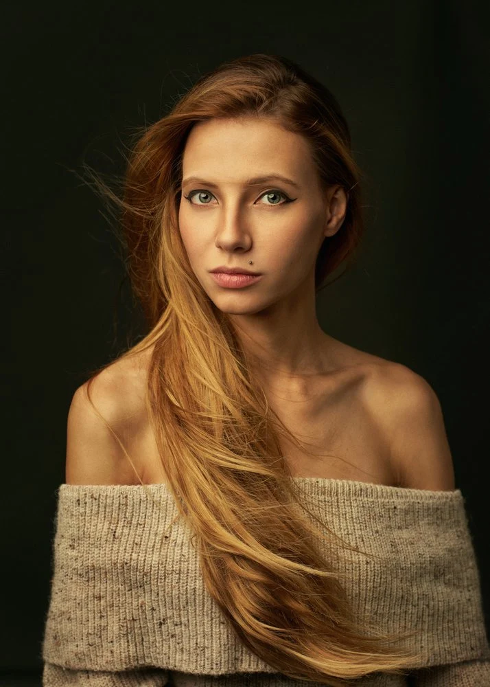 Gentle Gaze Portrait