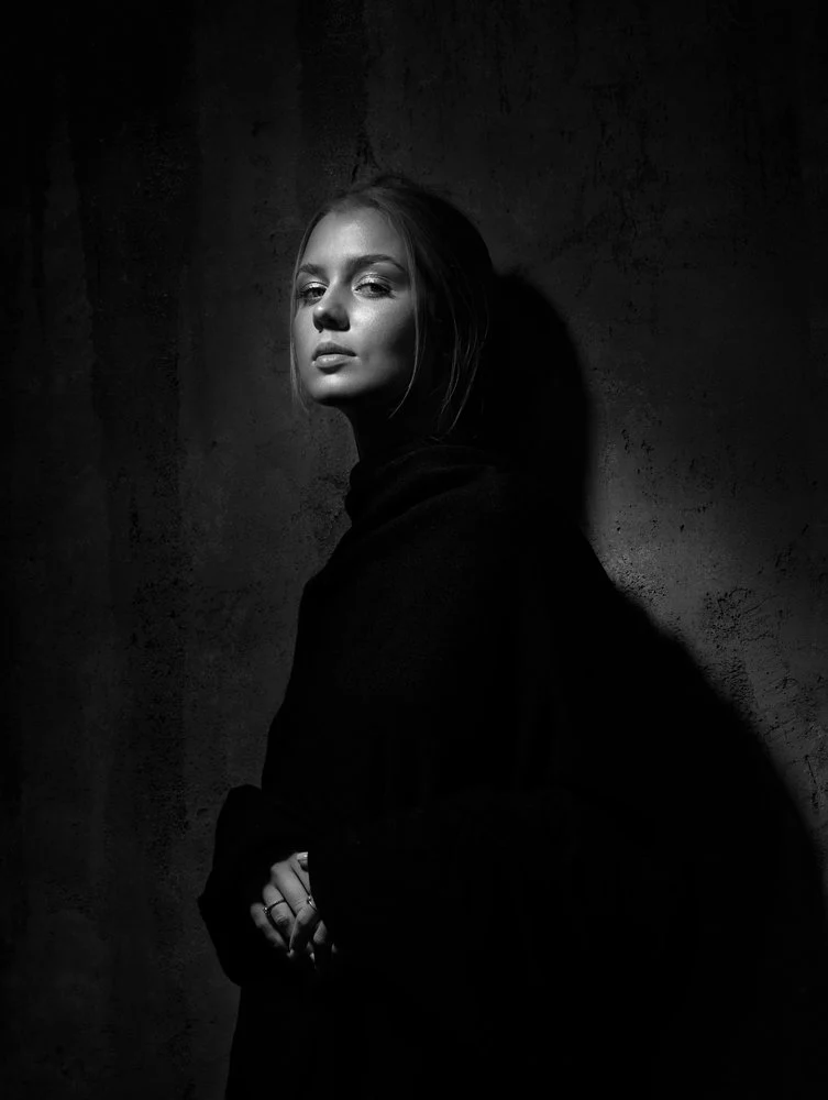 Mysterious Woman Portrait