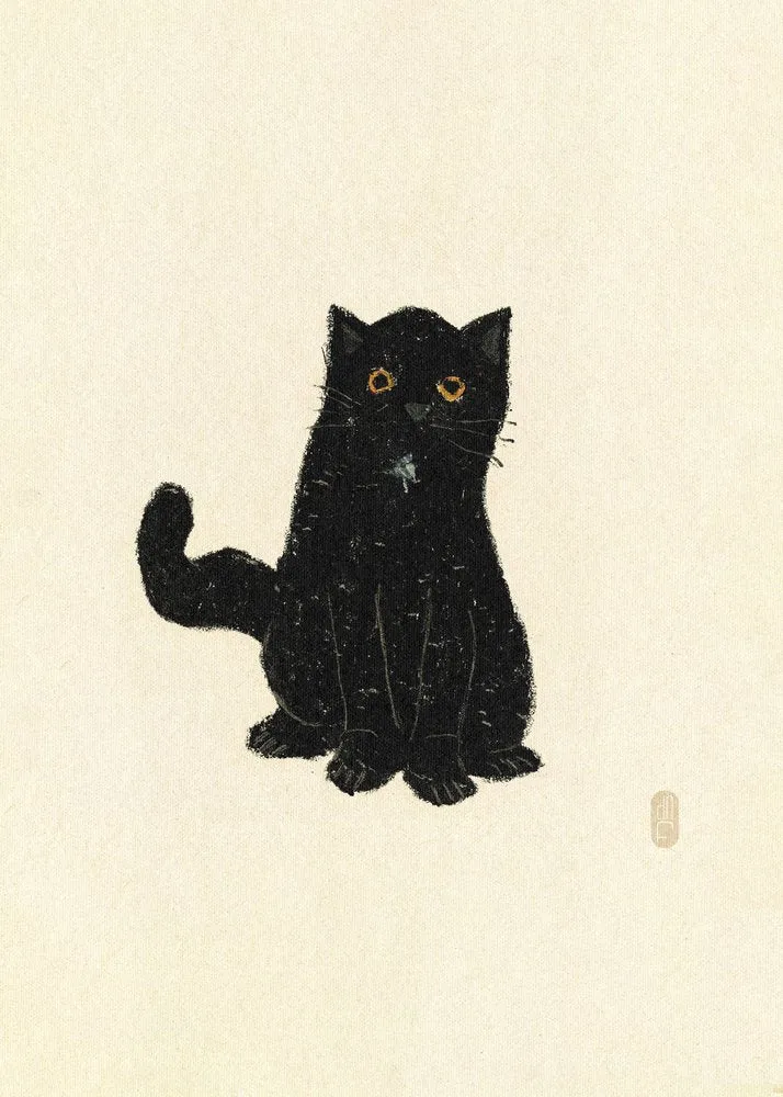 Charming Black Cat