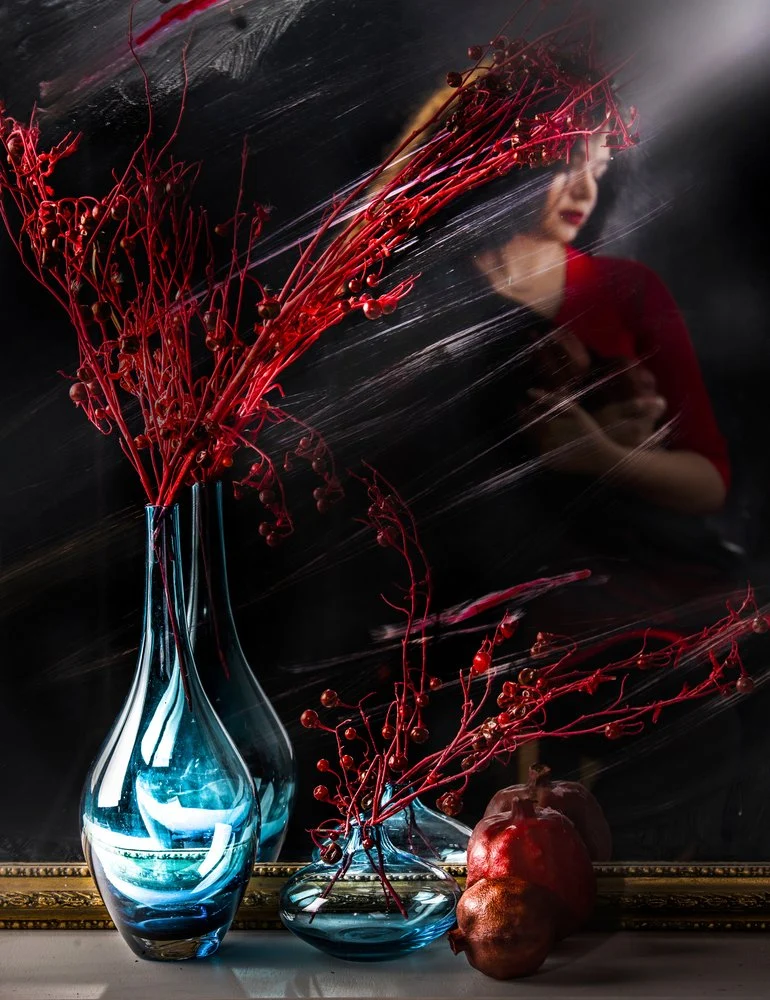 Red Berries Reflection