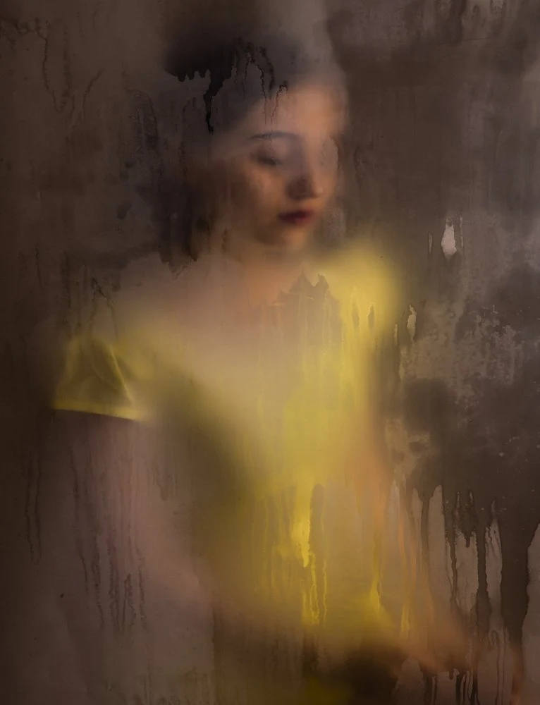 Ethereal Yellow Portrait