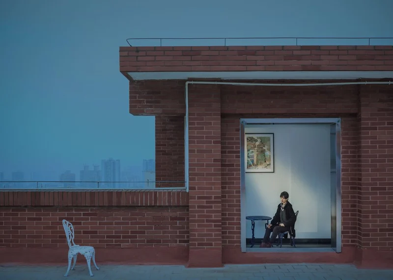 Rooftop Solitude