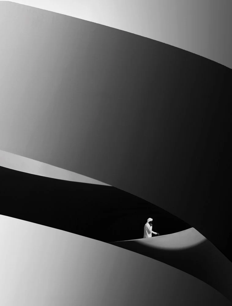 Modern Curves Lone Figure