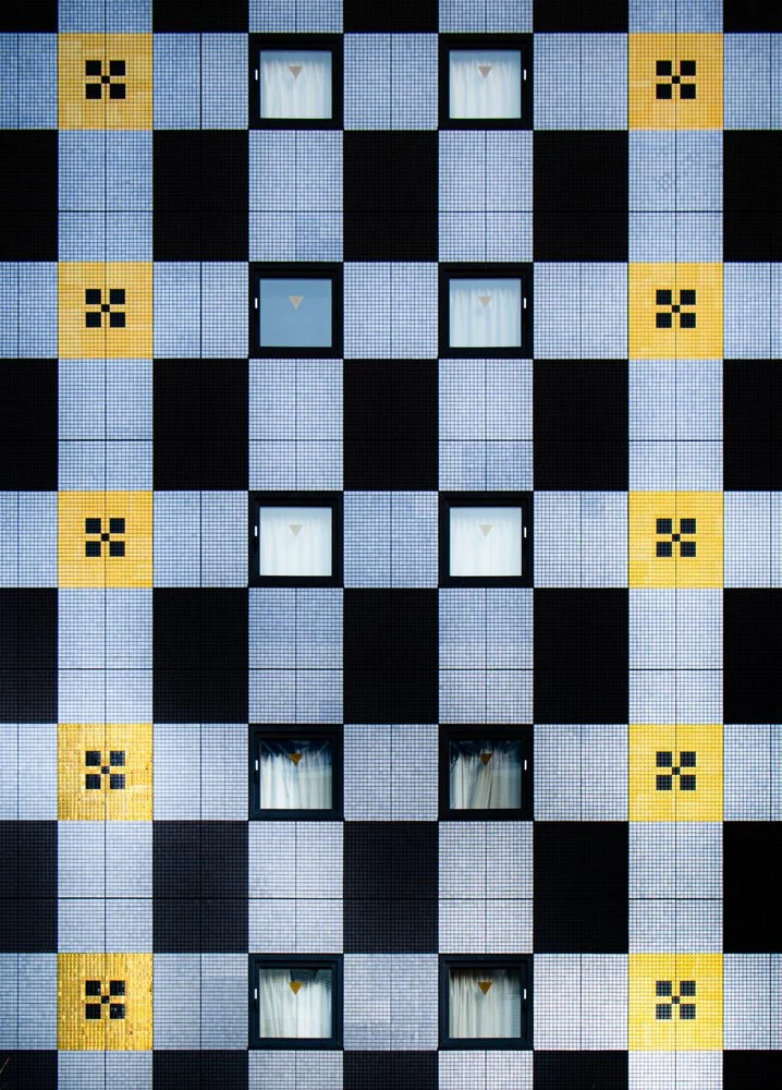 Modern Geometric Facade