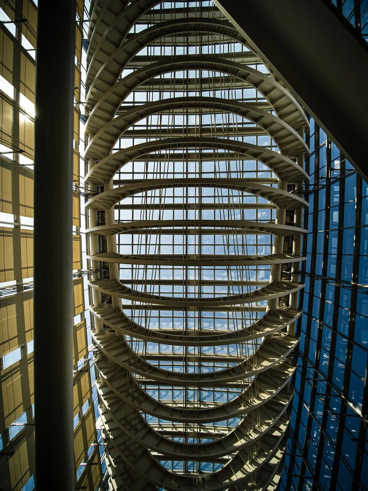 Glass Atrium Spiral