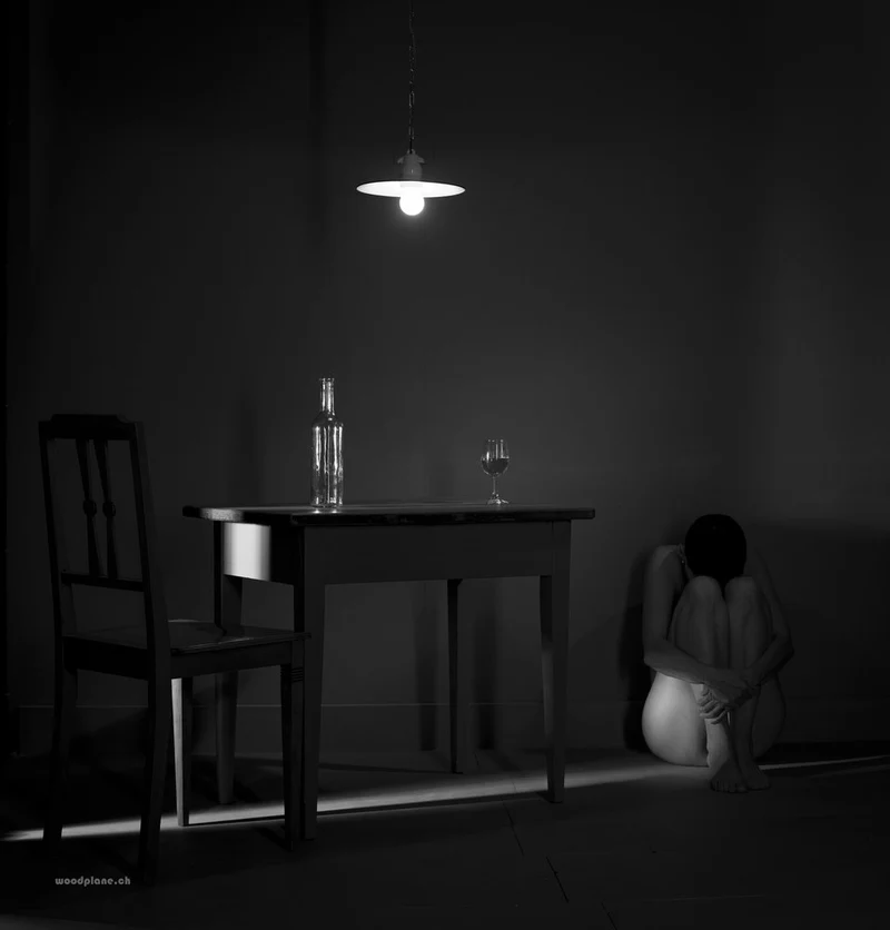 Nude in Dim Light