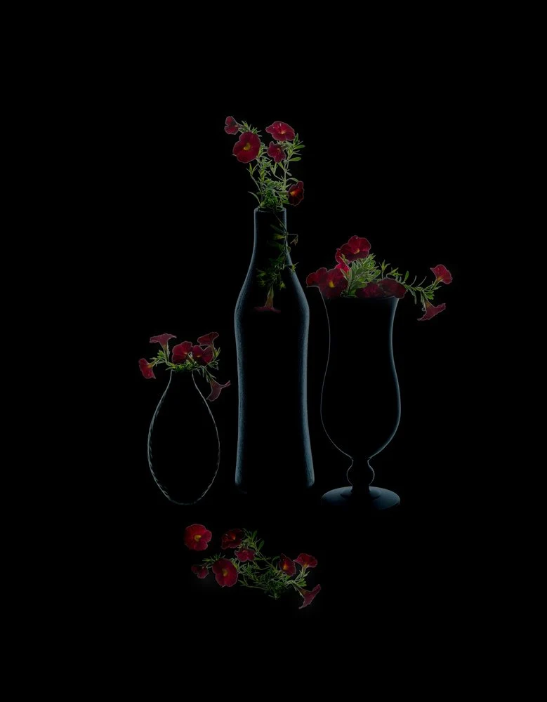 Dark Floral Still Life
