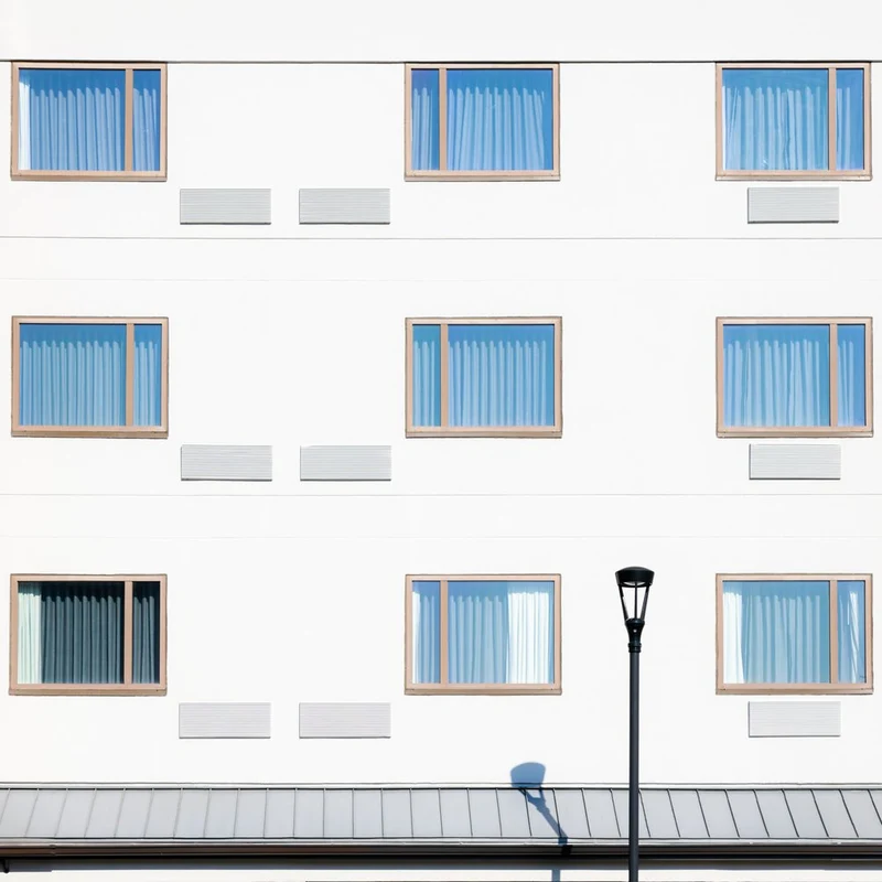 Bright Urban Facade