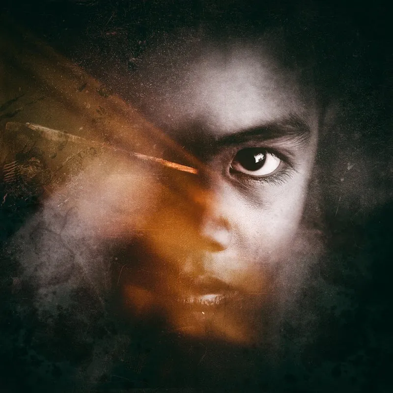 Intense Dark Gaze