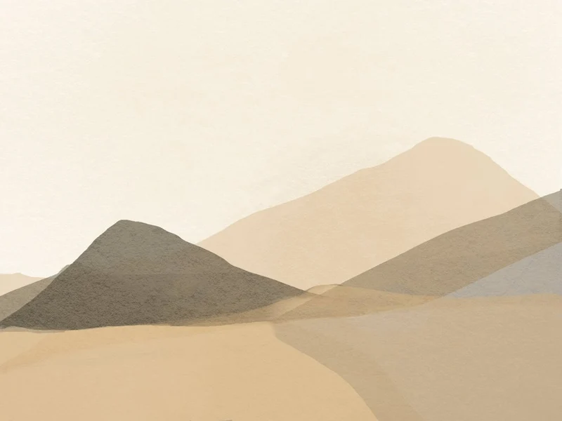 Serene Desert Layers