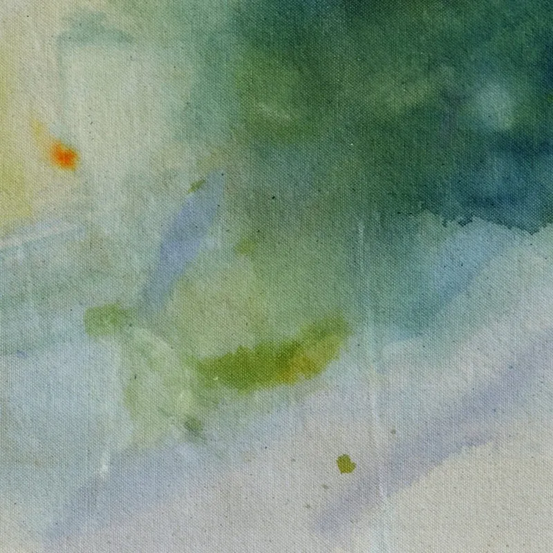 Green Blue Watercolor Flow