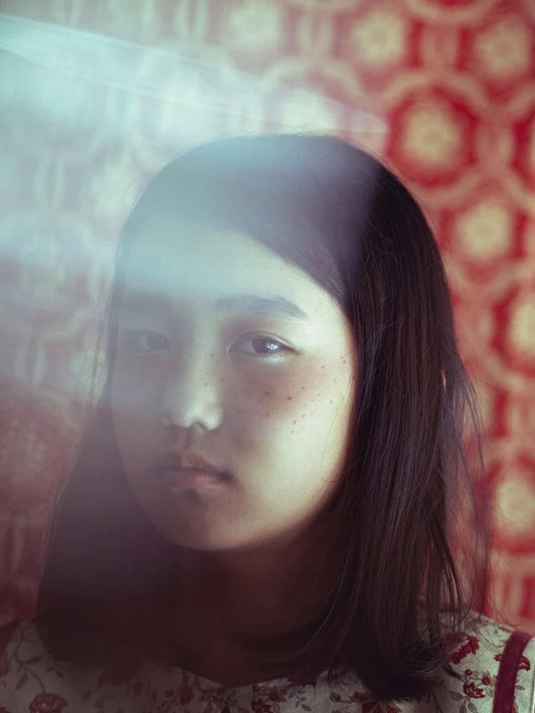 Dreamy Asian Girl Portrait