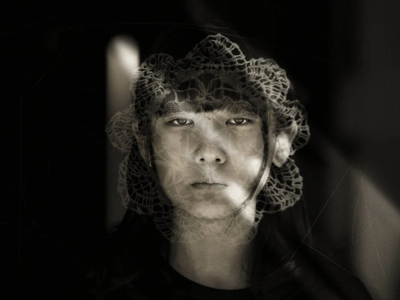 Ethereal Lace Portrait