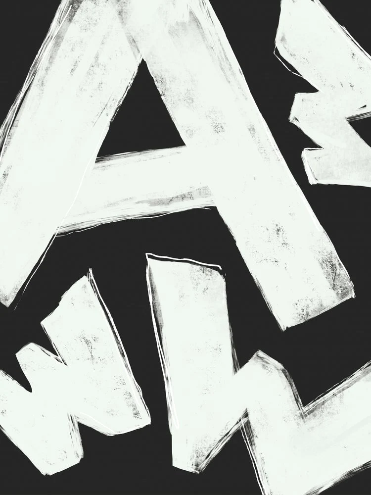 Bold Abstract Letters