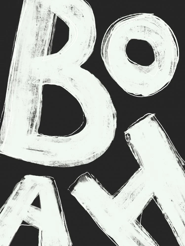 Bold Abstract Letters