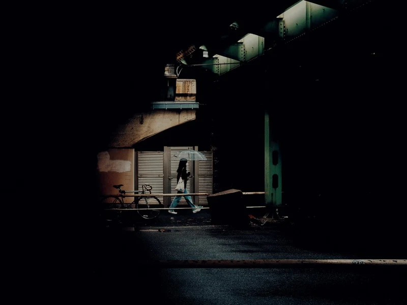 Urban Night Umbrella