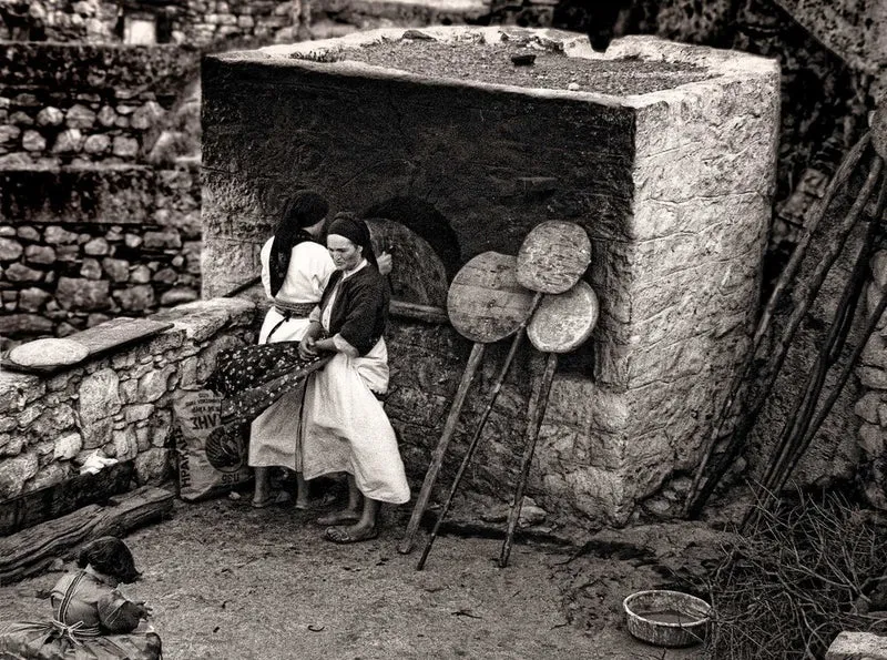 Rural Women at Mill