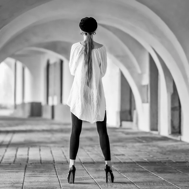 Fashionable Arched Corridor
