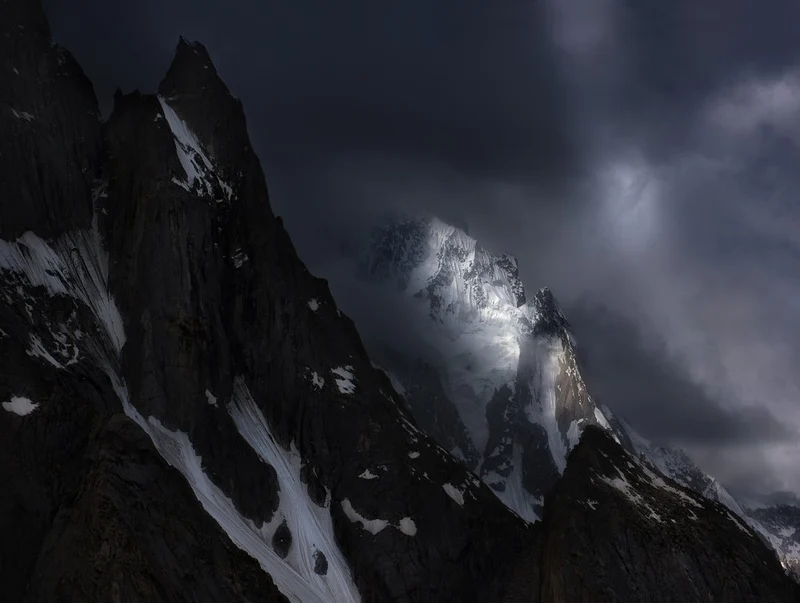 Dramatic Mountain Peaks