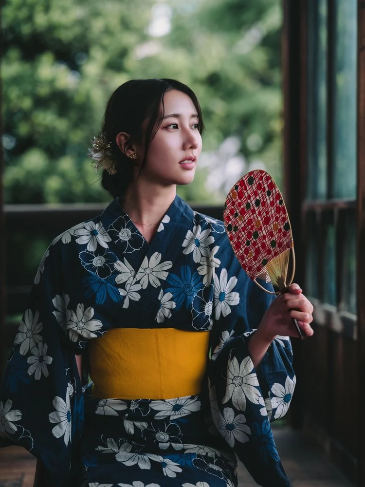 Serene Yukata Portrait