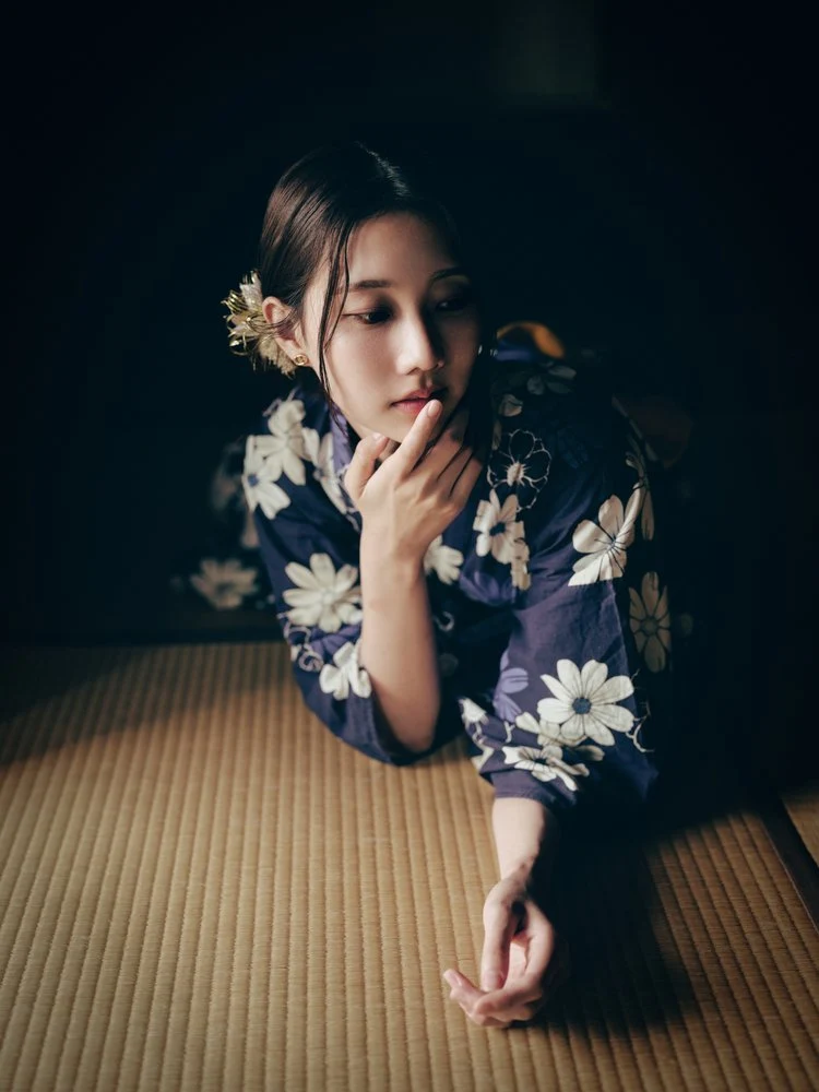 Serene Yukata Portrait