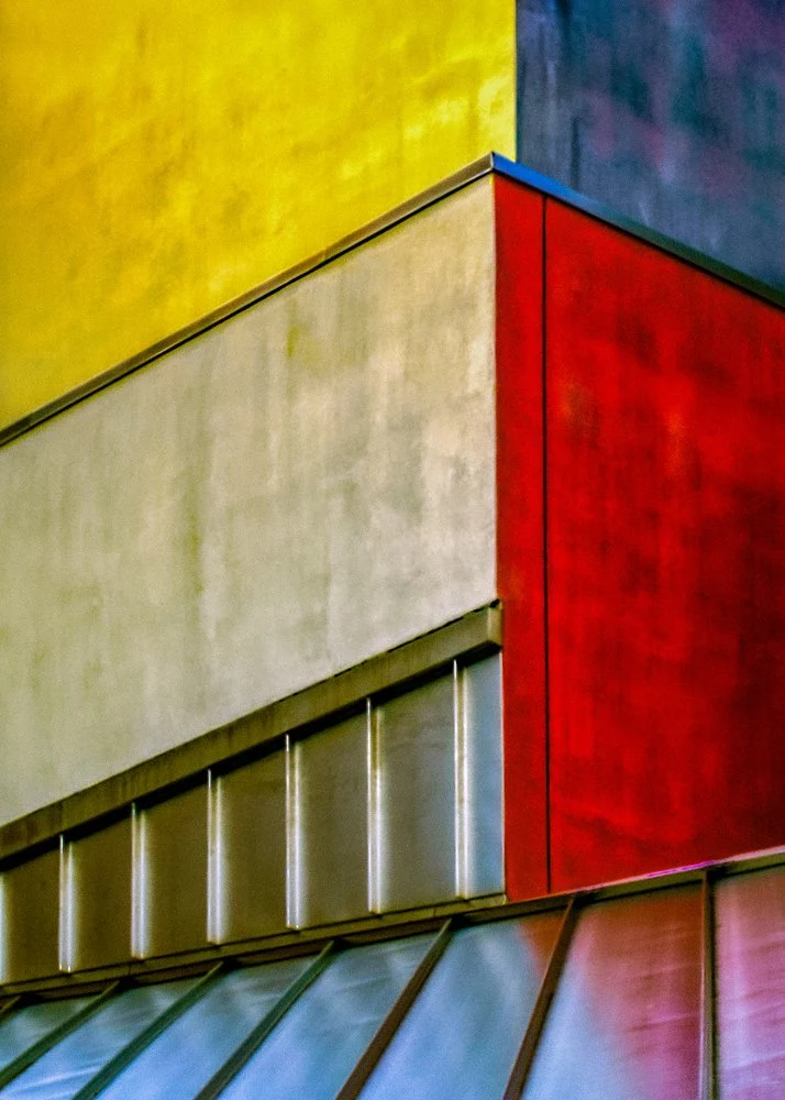 Colorful Geometric Building