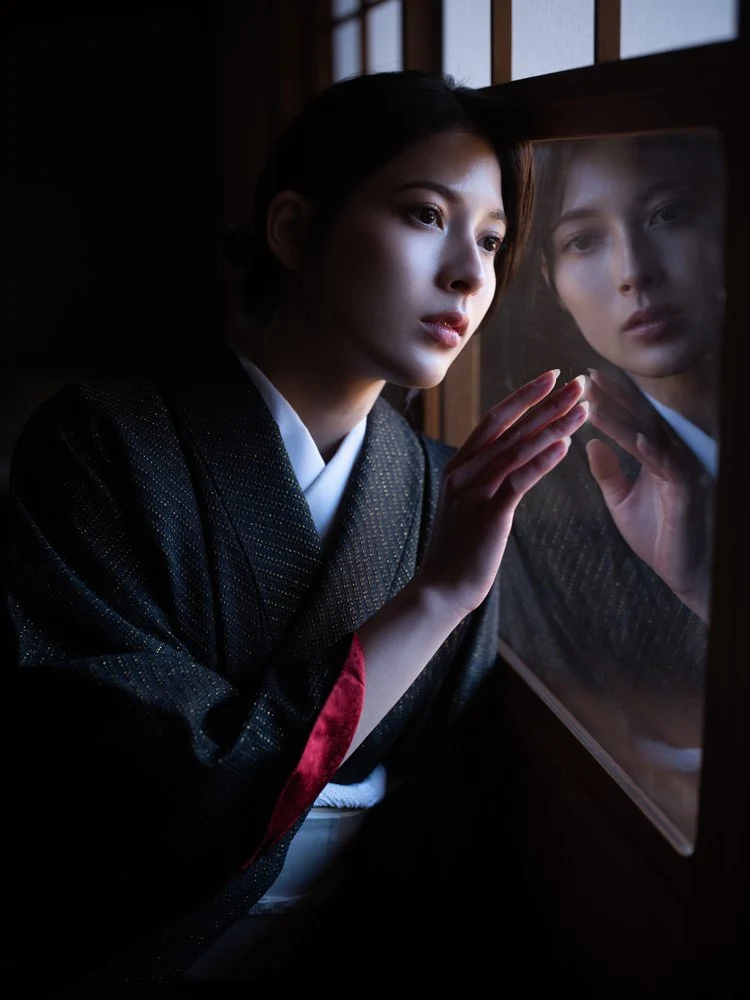 Japanese Woman Reflection