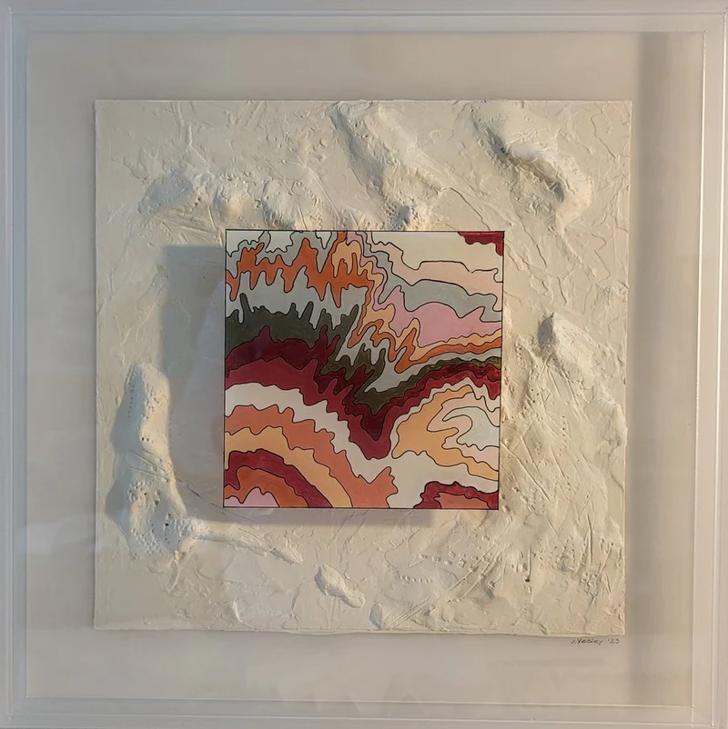Textured Contour Landscape
