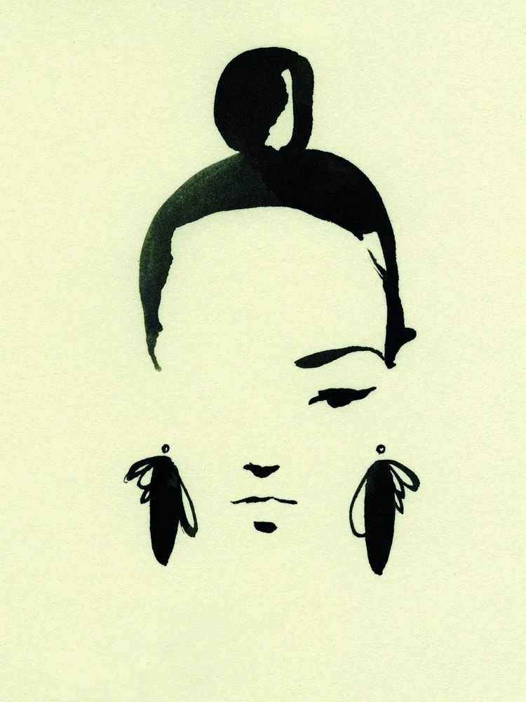 Graceful Minimal Portrait