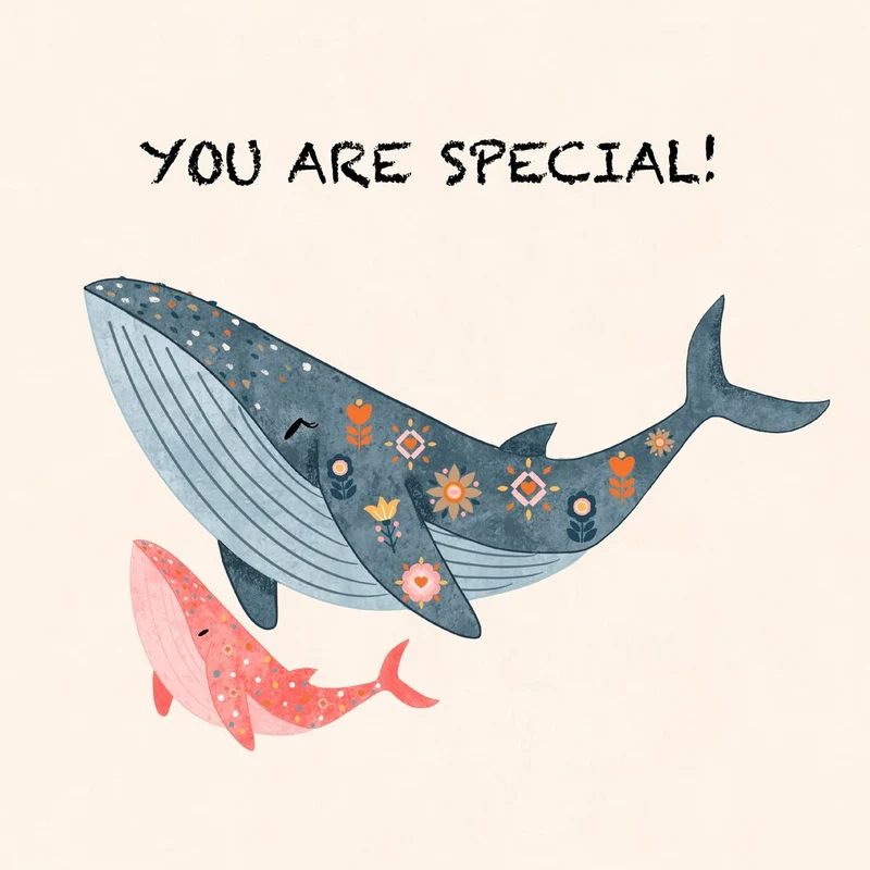 Special Whale Family