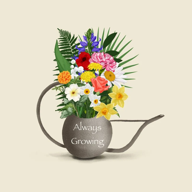 Always Growing Garden Flowers