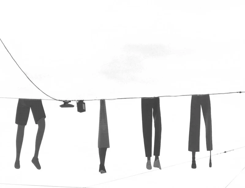 Surreal Clothesline Legs