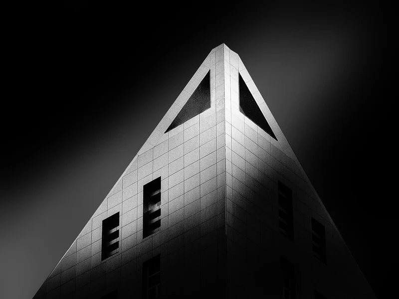 Modern Geometric Facade