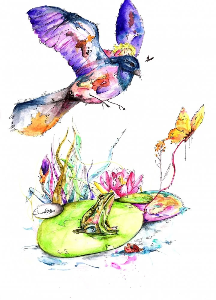 Whimsical Pond Life