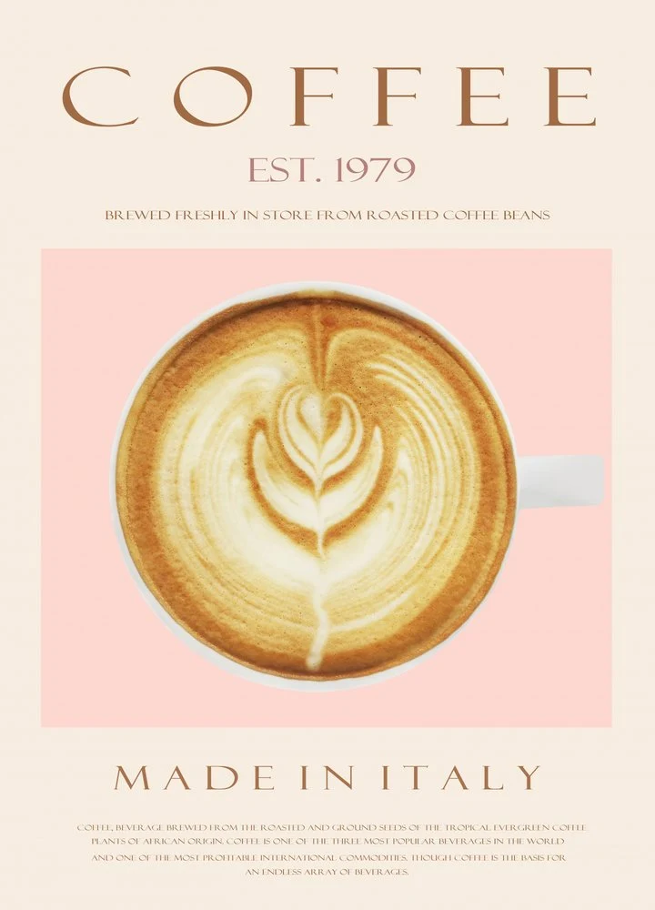 Elegant Morning Latte